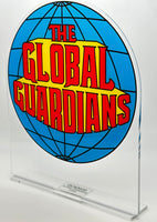 DC Comics Classic GLOBAL GUARDIANS LOGO ACRYLIC #369 Acrylic Display