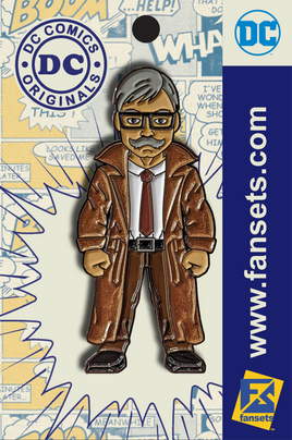 DC Comics Classic COMMISSIONER JIM GORDON Licensed FanSets Pin MicroJustice