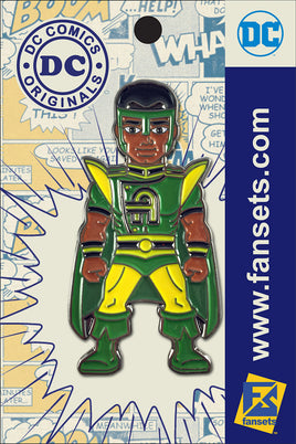 DC Comics Classic AMAZING MAN Licensed FanSets Pin
