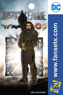 Justice League Movie Aquaman SG Licensed FanSets Pin