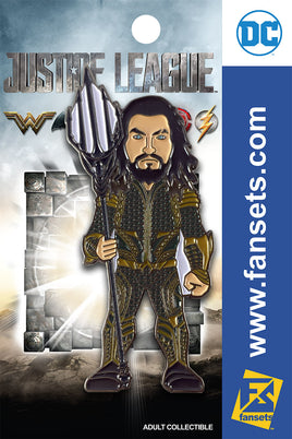 DC Comics Justice League MOVIE AQUAMAN Licensed FanSets Pin MicroJustice