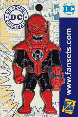 DC Comics Classic RED LANTERN ATROCITUS Licensed FanSets Pin