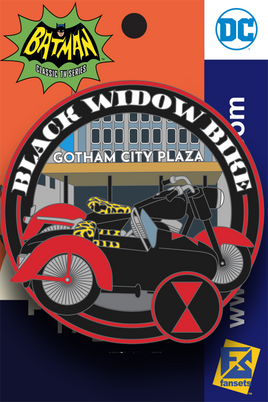 DC Comics Batman 1966 Collection BLACK WIDOW BIKE Series 2 Vehicles #79 UNRELEASED FanSets