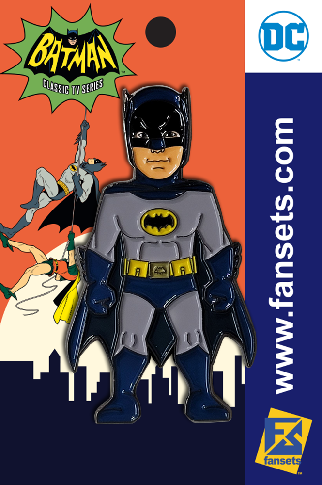 DC Comics Batman 1966 Collection BATMAN Licensed FanSets Pin MicroJust ...