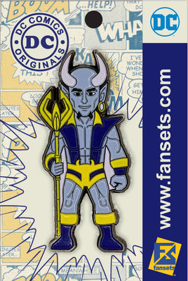 DC Comics Classic BLUE DEVIL Licensed FanSets Pin MicroJustice