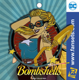 DC Comics Bombshells Stargirl Badge Licensed FanSets Pin
