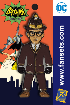 DC Comics Batman 1966 Collection BOOKWORM SERIES 2 Licensed FanSets Pin