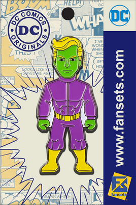 DC Comics Classic BRAINIAC 5 Legion of Super Heroes Licensed FanSets Pin MicroJustice