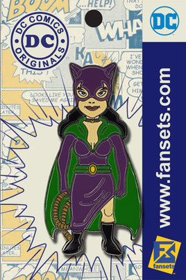 DC Comics Classic CATWOMAN Licensed FanSets Pin MicroChracters