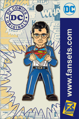 DC Comics Classic CLARK KENT Licensed FanSets Pin