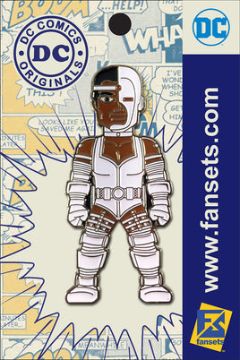 DC Comics Classic CYBORG Licensed FanSets Pin MicroJustice