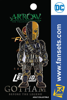 DC Comics DCTV DEATHSTROKE Licensed FanSets Pin