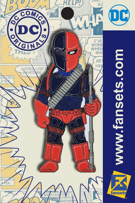 DC Comics Classic DEATHSTROKE the Terminator Licensed FanSets Pin MicroJustice