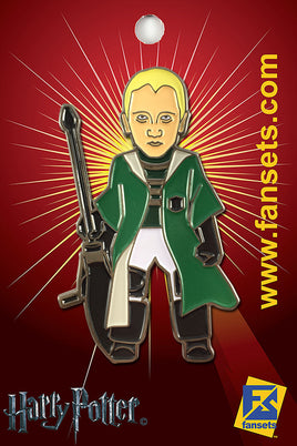 Harry Potter DRACO Malfoy Quidditch Licensed FanSets Pin MicroMagic