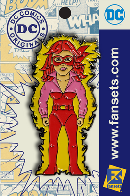 DC Comics Classic FIREBRAND Danette Reilly Licensed FanSets Pin MicroJustice All Star Squadron