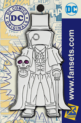 DC Comics Classic GENTLEMAN GHOST SUPER FRIENDS Licensed FanSets Pin MicroJustice Ooutsider