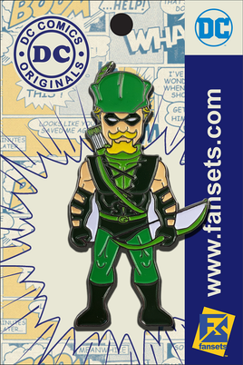 DC Comics Classic GREEN ARROW Licensed FanSets Pin MicroJustice