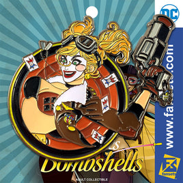 DC Comics Bombshells Harley Quinn Badge Licensed FanSets Pin