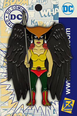 DC Comics Classic HAWKGIRL Justice League Licensed FanSets Pin