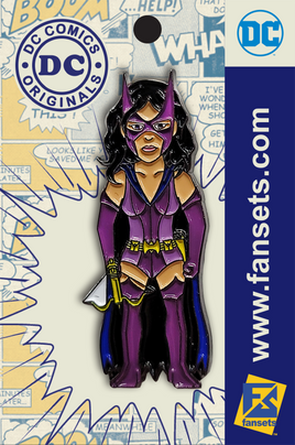 DC Comics Classic HUNTRESS Licensed Fansets Pin