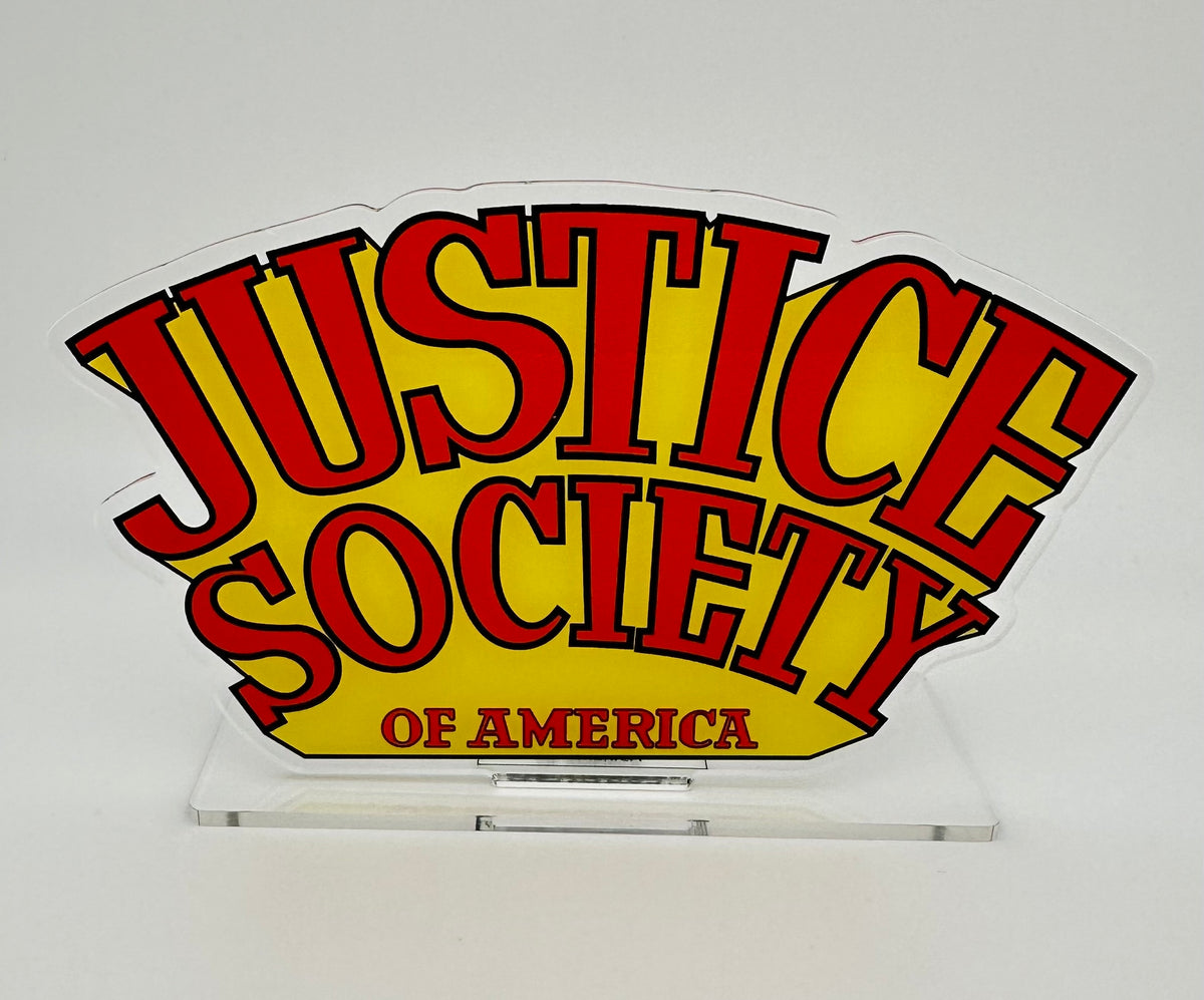 DC Comics Classic JUSTICE SOCIETY OF AMERICA LOGO #65 UNRELEASED Acryl ...