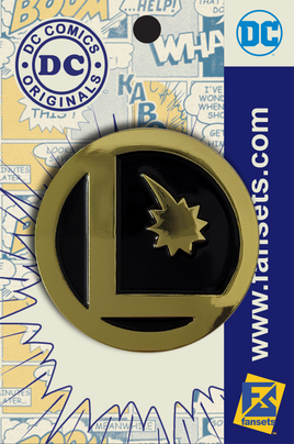 DC Comics Classic LEGION FLIGHT RING LOGO Legion of Super Heroes Licensed FanSets Pin MicroJustice