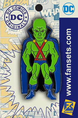 DC Comics Classic MARTIAN MANHUNTER Licensed FanSets Pin