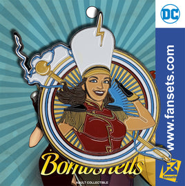 DC Comics Bombshells MARY MARVEL Badge Licensed FanSets Pin