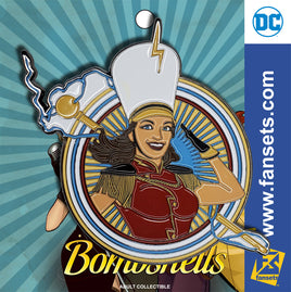 DC Comics Bombshells MARY MARVEL Badge Licensed FanSets Pin