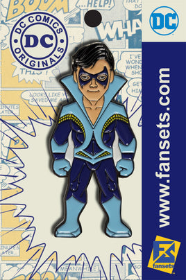 DC Comics Classic NIGHTWING Teen Titans Licensed FanSets Pin MicroJustice