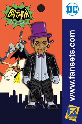 DC Comics Batman 1966 Collection PENGUIN Licensed FanSets Pin