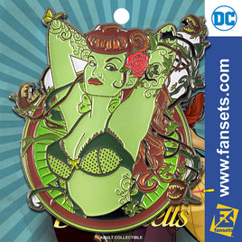 DC Comics Bombshells Poison Ivy Badge Licensed FanSets Pin