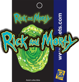Rick and Morty SHOW LOGO Officially Licensed Pin Wubba Lubba Collection