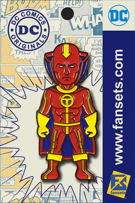 DC Comics Classic RED TORNADO Licensed FanSets Pin MicroJustice
