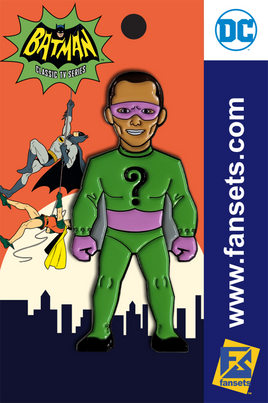 DC Comics Batman 1966 Collection RIDDLER Licensed FanSets Pin