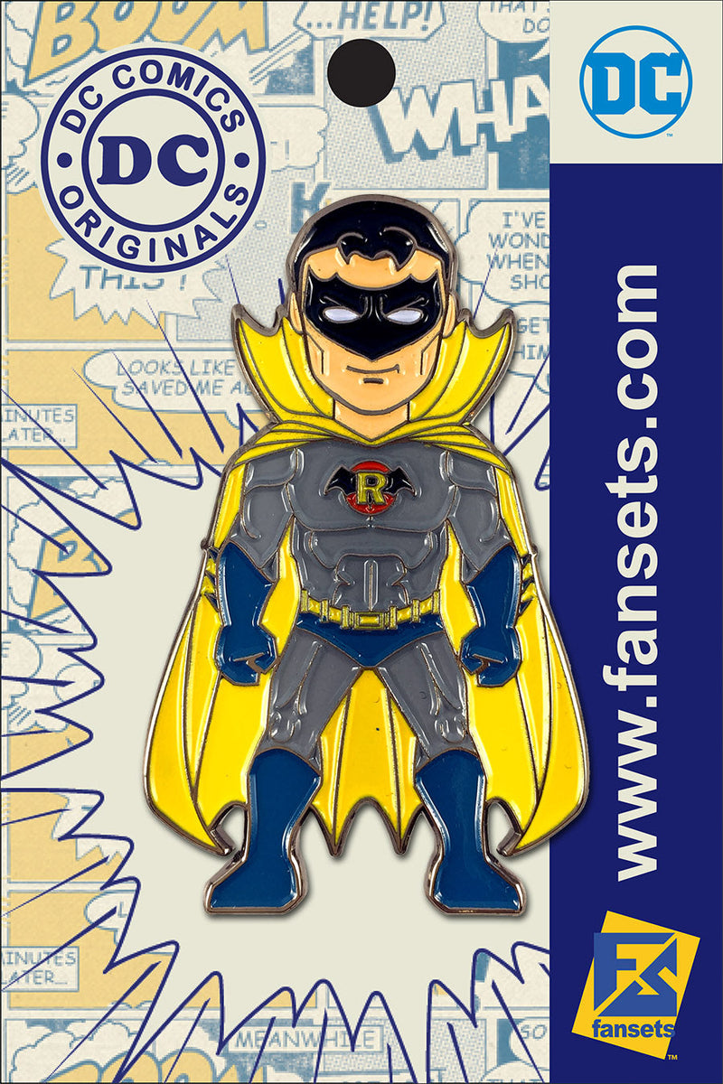 Robin Pin Dc DC Comics Classic EARTH-2 ROBIN Licensed FanSets Pin MicroJustice| PinForce