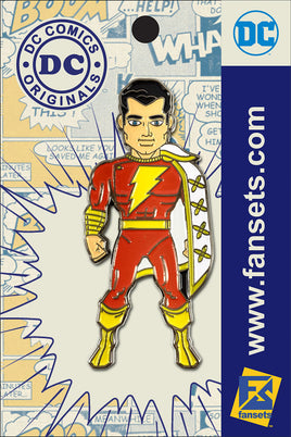 DC Comics Classic CAPTAIN MARVEL Licensed FanSets Pin MicroJustice