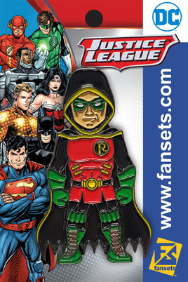 DC Comics New 52 DAMIAN WAYNE Robin Licensed FanSets Pin MicroJustice