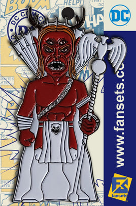 DC Comics Classic TRIGON Teen Titans Licensed FanSets Pin MicroJustice