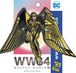 DC Comics WONDER WOMAN 84 GOLD EAGLE Armor Licensed FanSets Pin MicroJustice