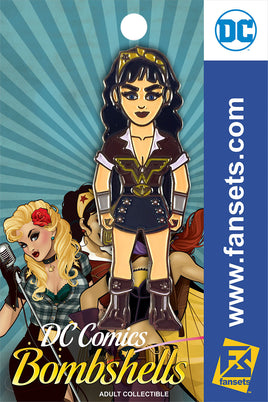 DC Comics DC Bombshells WONDER WOMAN Licensed FanSets Pin MicroChracters
