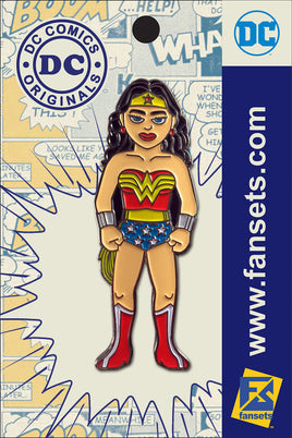 DC Comics Classic WONDER WOMAN Licensed FanSets Pin