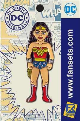 DC Comics Classic WONDER WOMAN Licensed FanSets Pin