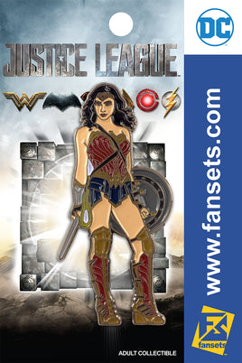 Justice League Movie Wonder Woman SG FanSets Pin
