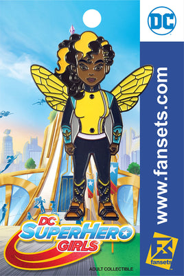 DC Comics SuperHero Girls BUMBLEBEE Licensed FanSets Pin MicroChracters