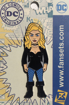 DC Comics Classic BLACK CANARY Licensed FanSets Pin MicroChracters