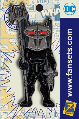 DC Comics Classic BLACK MANTA SUPER FRIENDS Licensed FanSets Pin MicroJustice